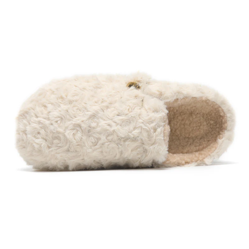 Damen Flauschige Hausschuhe mit modischem Design und warmem Futter Heidi Mode - Image 4