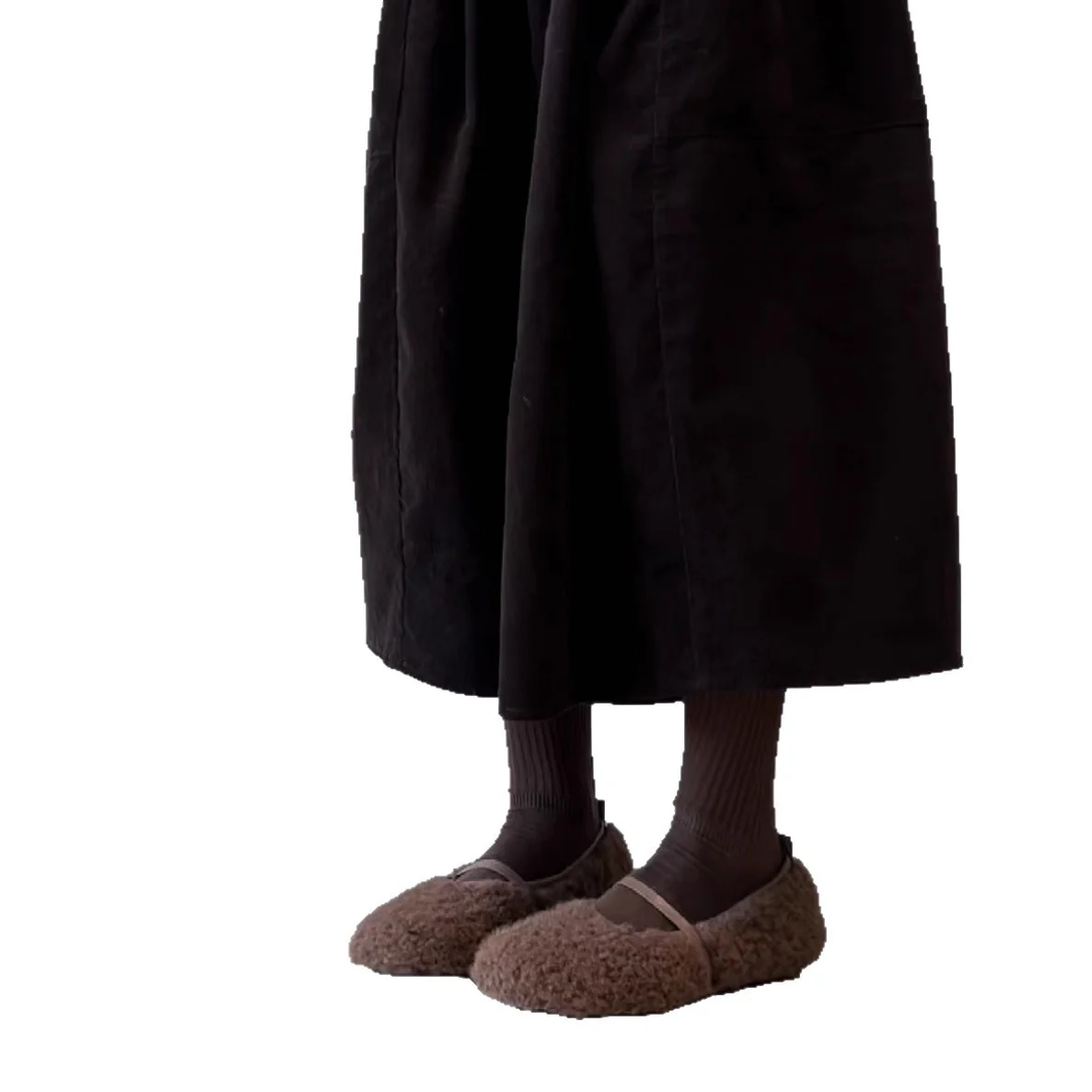 Damen Fleece Ballerinas Heidi Mode - Image 5