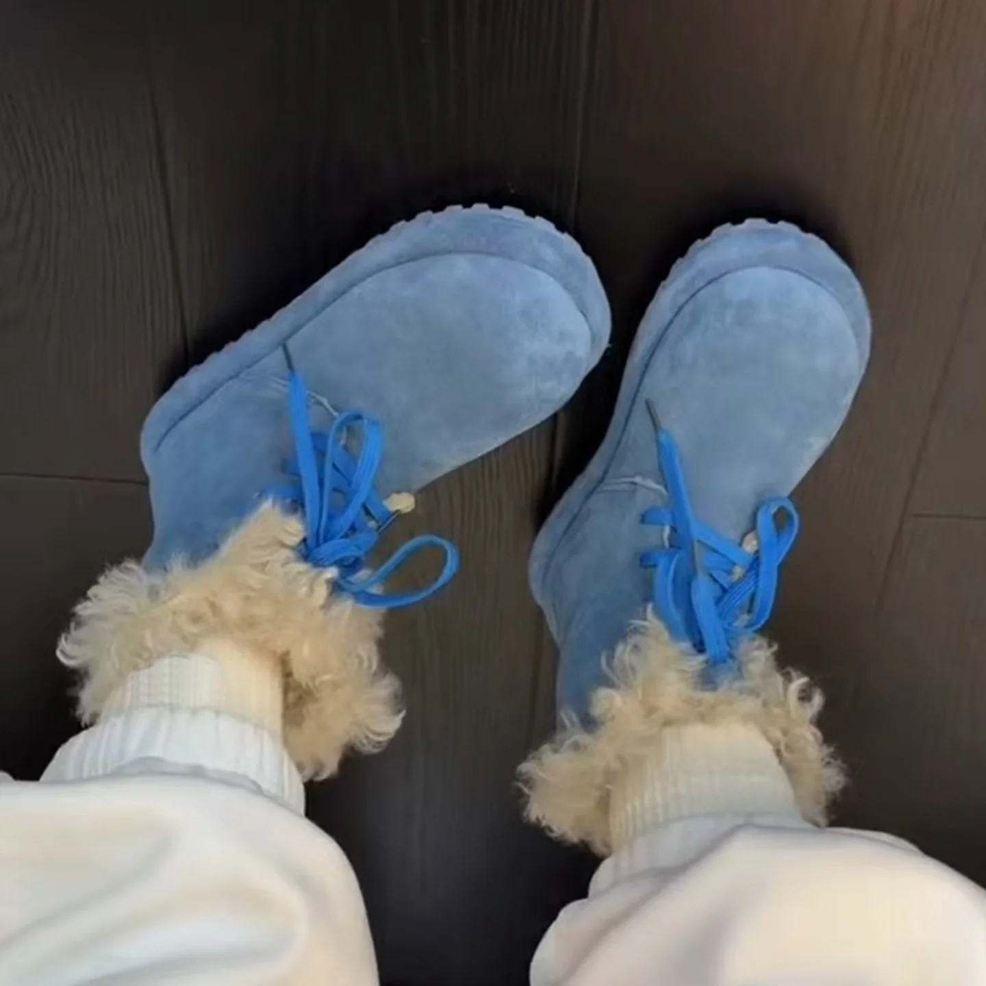 Damen Fleecegefütterte Winterboots mit rutschfester Sohle und modernem Design Heidi Mode - Image 2