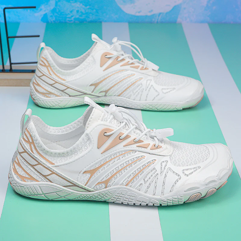 Damen Flexibele Aqua-Laufschuhe mit rutschfester Sohle und atmungsaktivem Obermaterial Heidi Mode - Image 3
