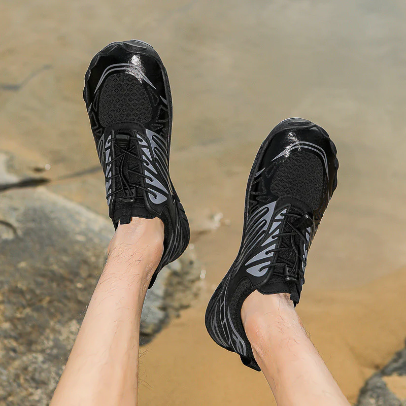 Damen Flexibele Aqua-Laufschuhe mit rutschfester Sohle und atmungsaktivem Obermaterial Heidi Mode - Image 4