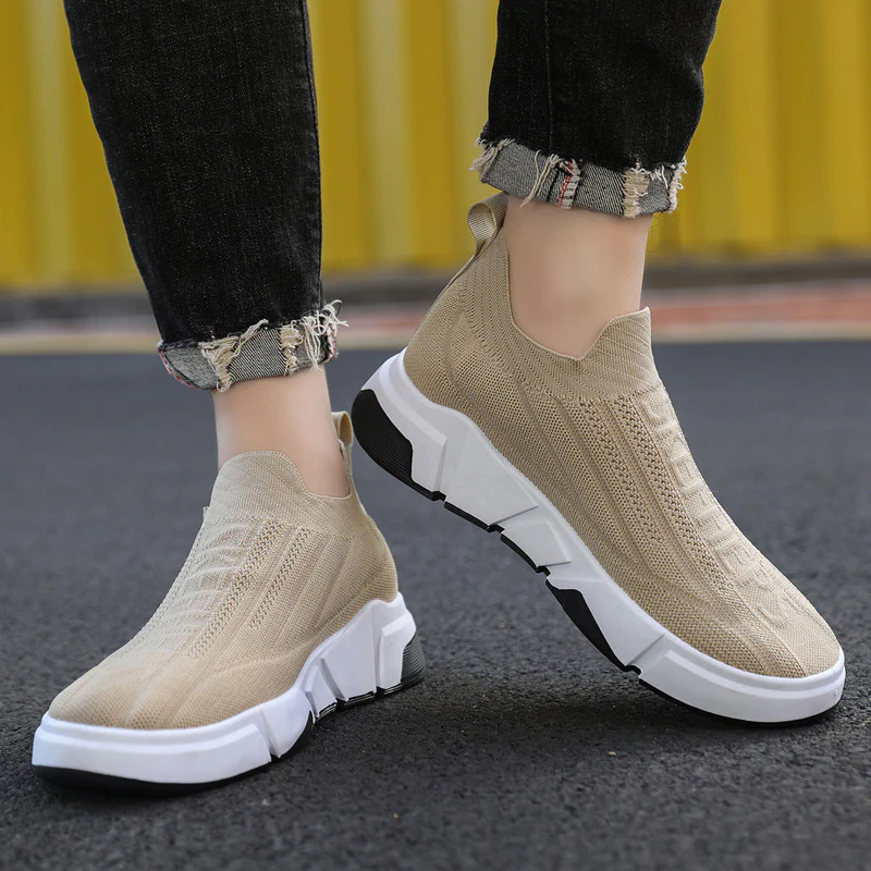 Damen Flexibele Slip-On Sneaker mit rutschfester Sohle Heidi Mode - Image 3