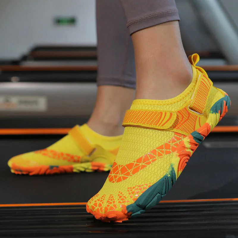 Damen Flexibele Wassersport-Badeschuhe mit teilschnell trockenem Obermaterial Heidi Mode