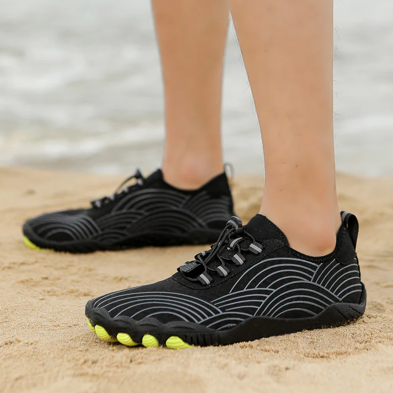 Damen Flexible Aqua-Sport-Schuhe mit atmungsaktivem Obermaterial und rutschfester Sohle Heidi Mode - Image 4