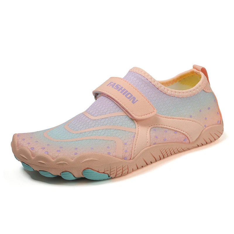 Damen Flexible Aquaschuhe mit verstellbarem Klettverschluss und rutschfester Sohle Heidi Mode - Image 6