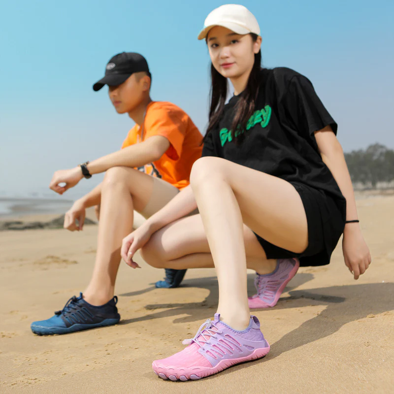 Damen Flexible Schwimmschuhe mit schnell trocknendem Obermaterial und rutschfester Sohle Heidi Mode - Image 2