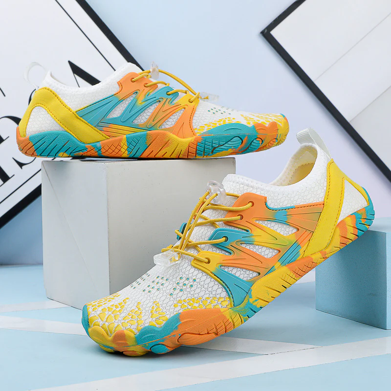 Damen Flexible Wassersport-Schuhe mit atmungsaktiver Mesh-Oberfläche und rutschfester Sohle Heidi Mode - Image 6