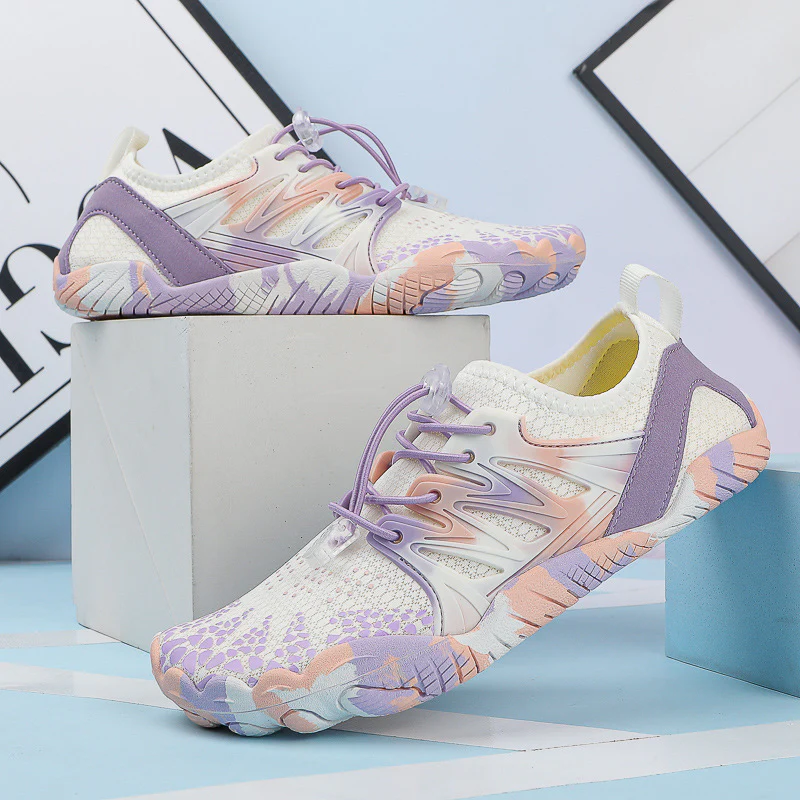 Damen Flexible Wassersport-Schuhe mit atmungsaktiver Mesh-Oberfläche und rutschfester Sohle Heidi Mode - Image 9