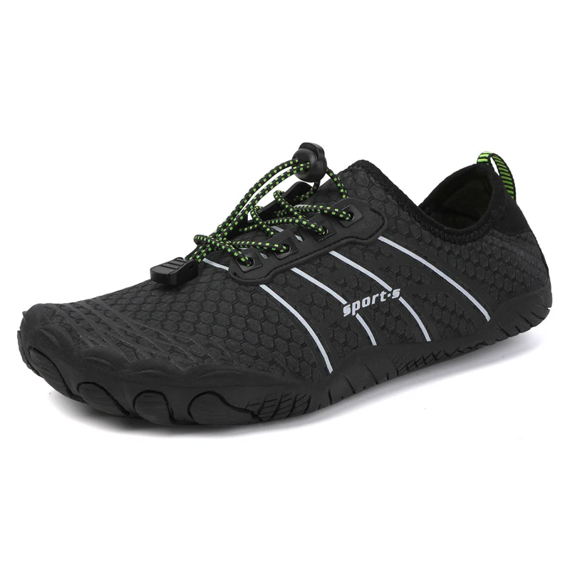 Damen flexible Wassersportschuhe mit rutschfester Sohle und elastischem Schnürsystem Heidi Mode - Image 6