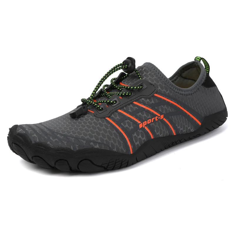 Damen flexible Wassersportschuhe mit rutschfester Sohle und elastischem Schnürsystem Heidi Mode - Image 7