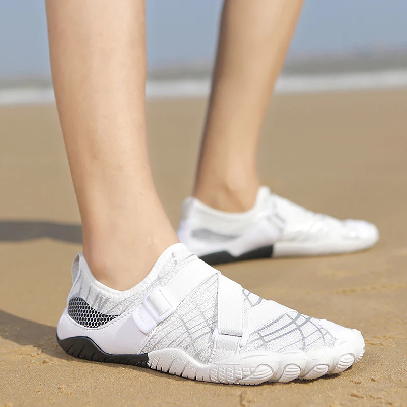 Damen Flexible Wassersportschuhe mit verstellbarem Klettverschluss Heidi Mode - Image 3