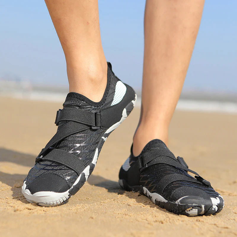 Damen Flexible Wassersportschuhe mit verstellbarem Klettverschluss Heidi Mode - Image 4