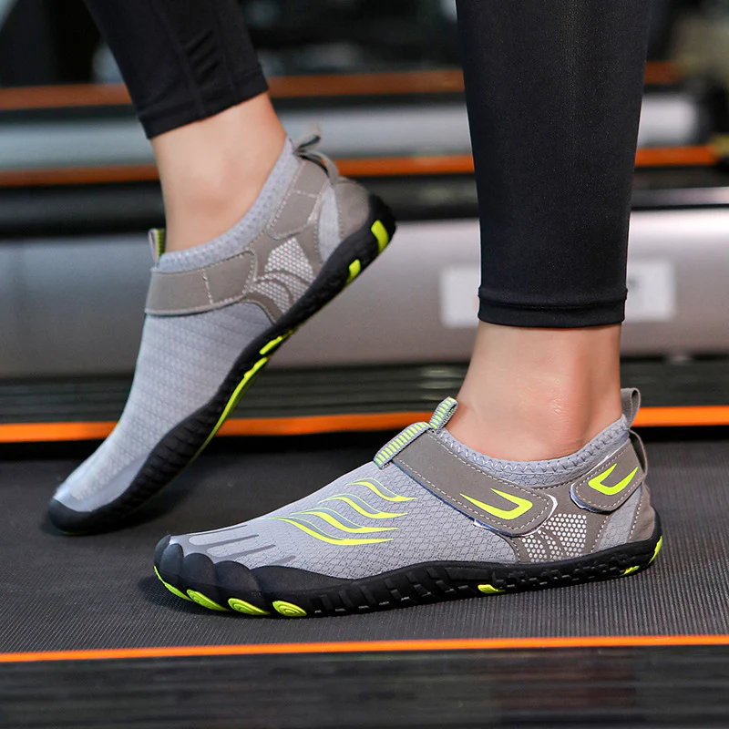 Damen Flexibler Aquaschutzschuh mit rutschfester Sohle und atmungsaktiver Mesh-Oberfläche Heidi Mode - Image 2