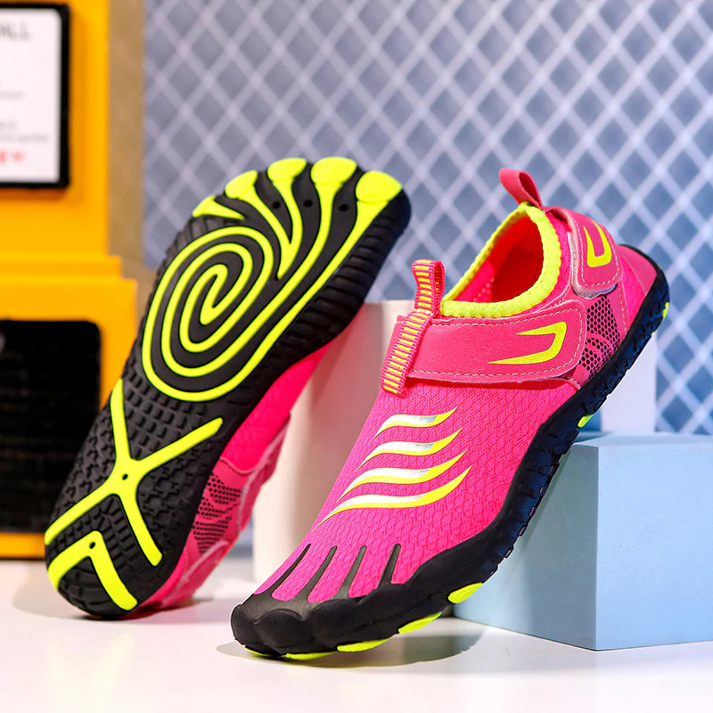 Damen Flexibler Aquaschutzschuh mit rutschfester Sohle und atmungsaktiver Mesh-Oberfläche Heidi Mode - Image 7