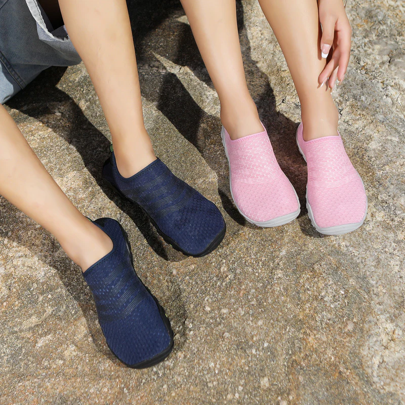Damen Flexibler Schwimmschuh mit rutschfester Sohle und atmungsaktivem Obermaterial Heidi Mode - Image 4