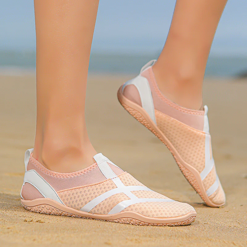 Damen Flexibles Aquasport-Schuhe mit atmungsaktiver Mesh-Oberfläche und rutschfester Sohle Heidi Mode - Image 4
