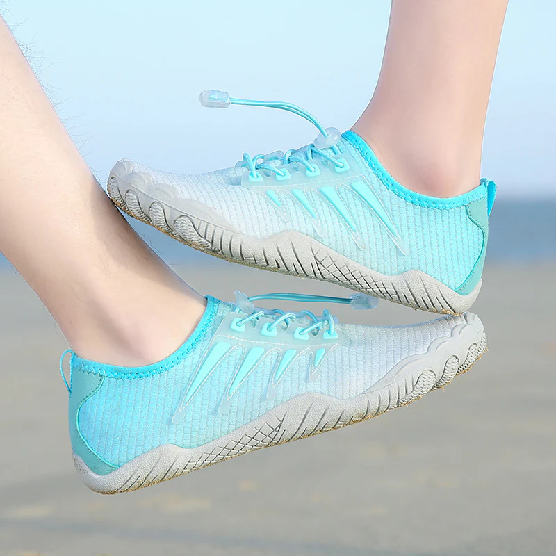 Damen Flexibles Aquasportschuh mit rutschfester Sohle und atmungsaktivem Design Heidi Mode