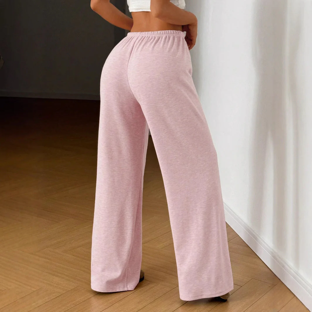 Damen Freizeit-Hose mit Weitem Schnitt und Bequemem Gummibund Heidi-Mode - Image 2