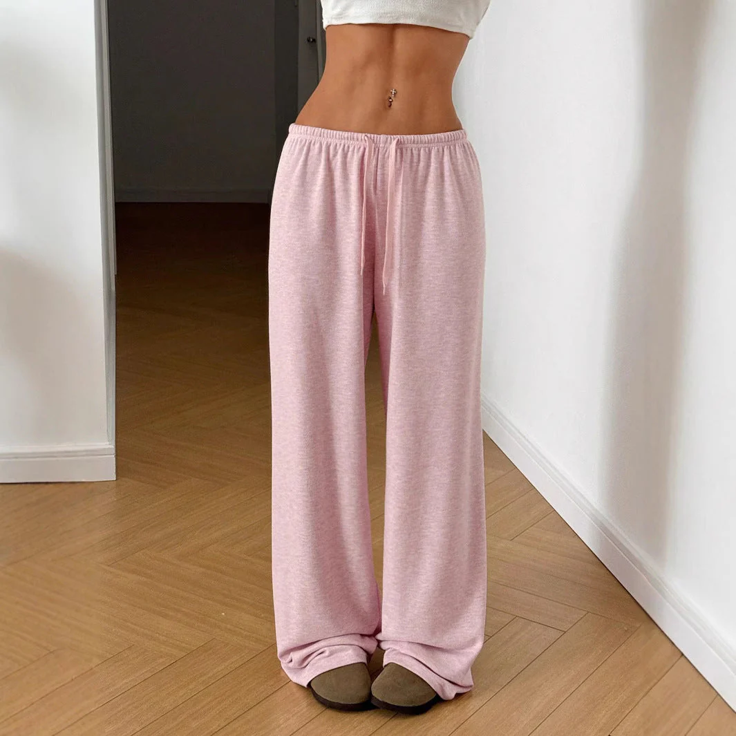 Damen Freizeit-Hose mit Weitem Schnitt und Bequemem Gummibund Heidi-Mode - Image 3