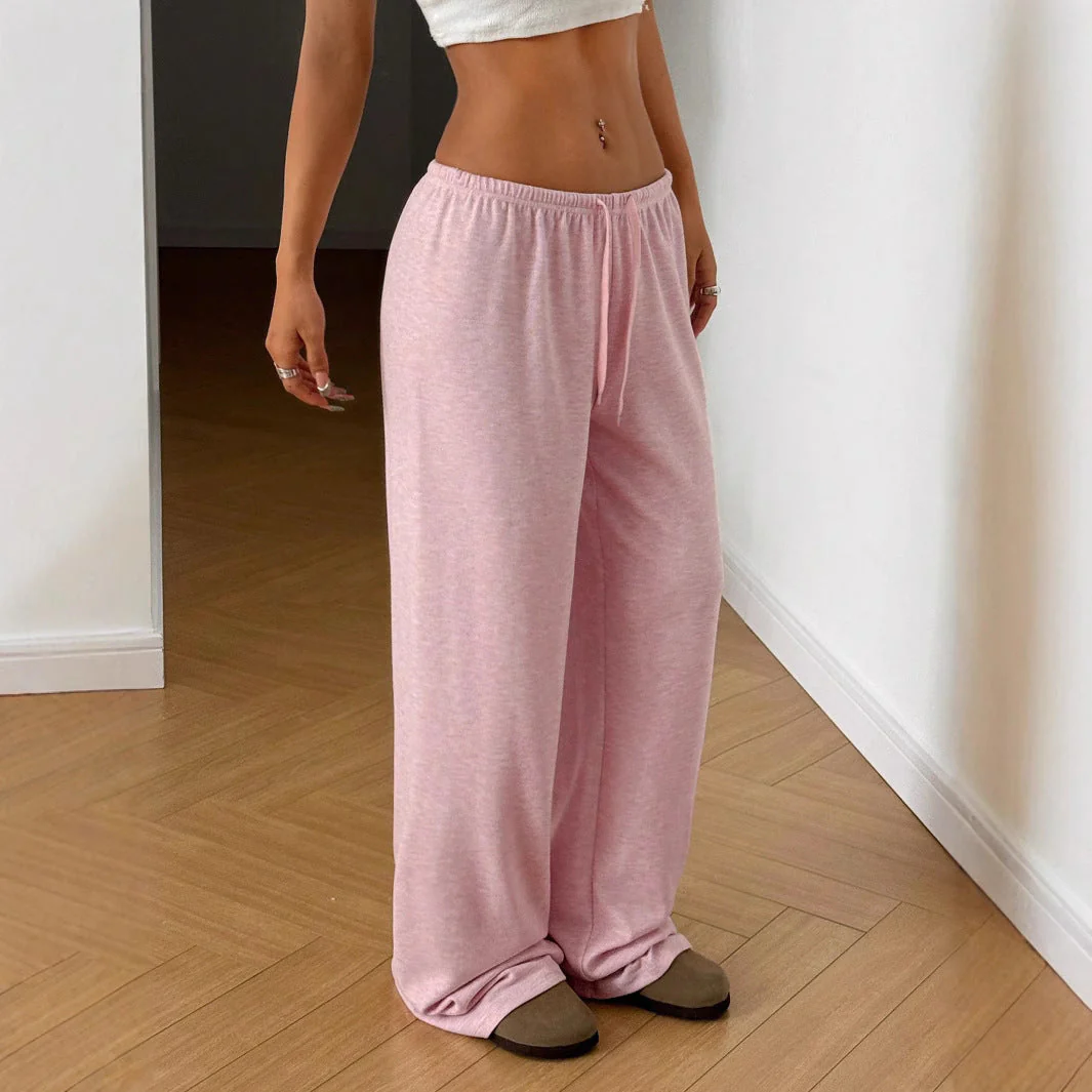 Damen Freizeit-Hose mit Weitem Schnitt und Bequemem Gummibund Heidi-Mode - Image 4