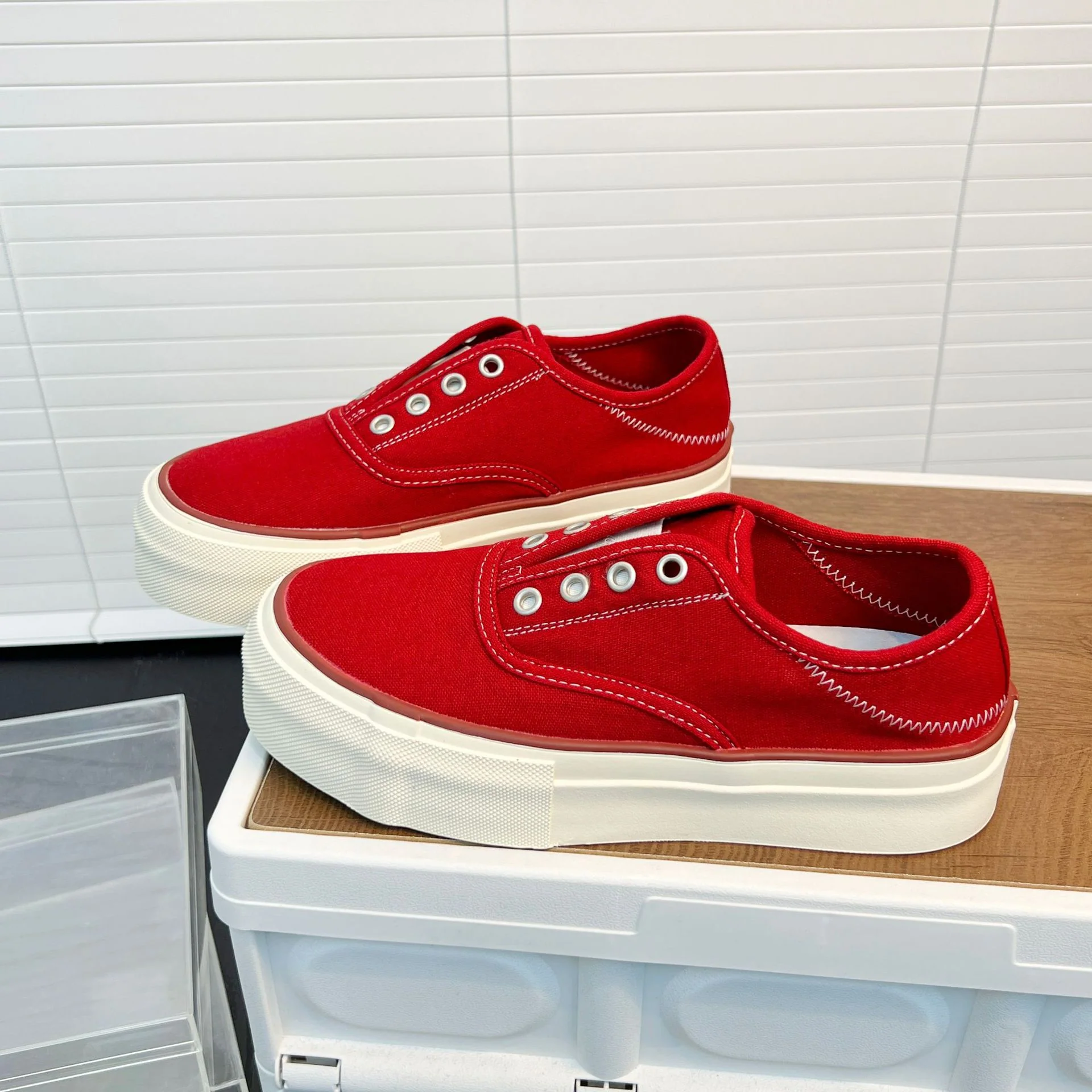 Damen Freizeit Sneaker aus leichtem Textil mit rutschfester Sohle Heidi Mode