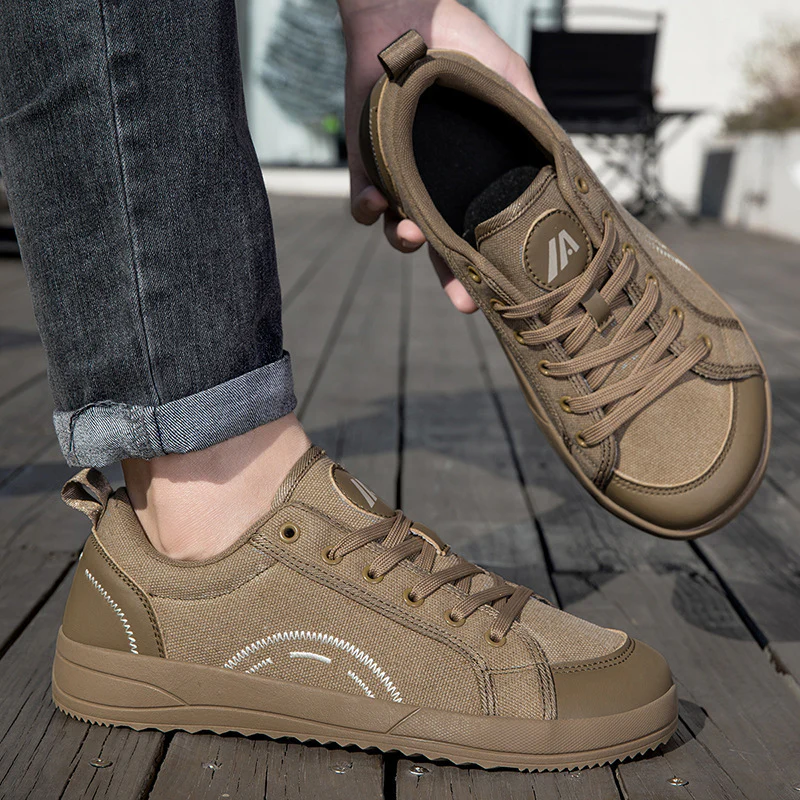 Damen Freizeit-Sneaker aus robustem Canvas mit innovativer Dämpfungstechnologie Heidi Mode - Image 2
