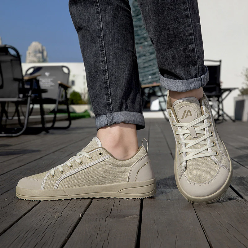 Damen Freizeit-Sneaker aus robustem Canvas mit innovativer Dämpfungstechnologie Heidi Mode - Image 4