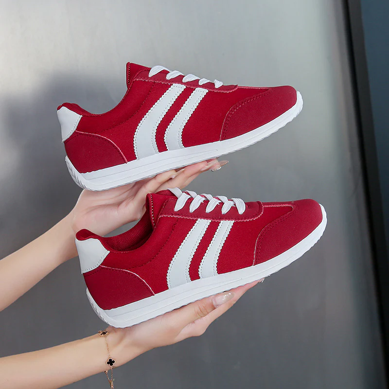 Damen Freizeit-Sneaker mit atmungsaktivem Obermaterial und bequemer Dämpfung Heidi Mode - Image 7