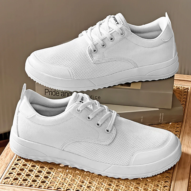 Damen Freizeit-Sneaker mit atmungsaktivem Textil-Obermaterial und rutschfester Sohle Heidi Mode - Image 2