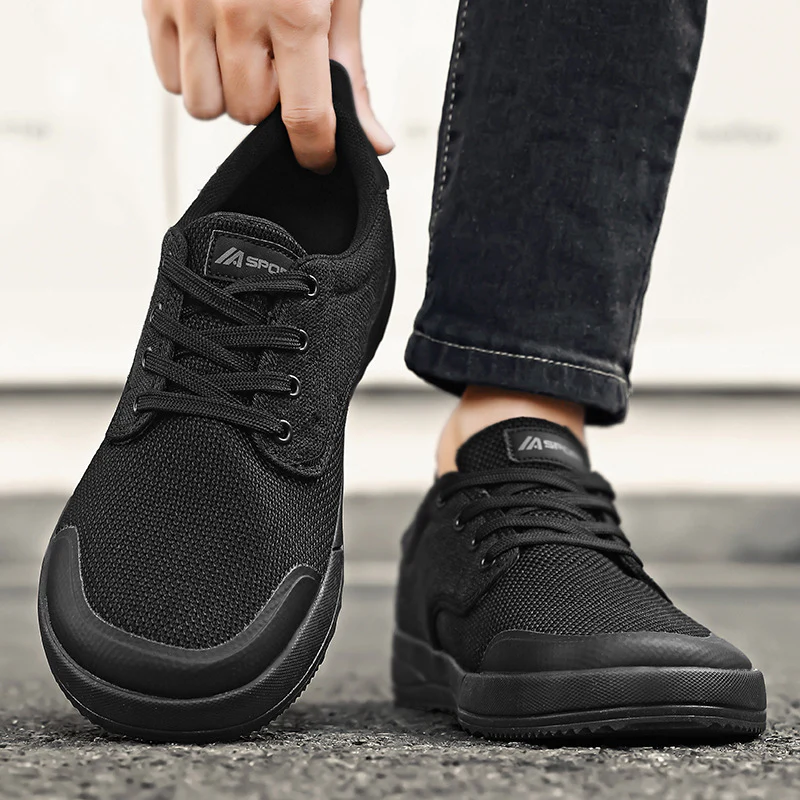Damen Freizeit-Sneaker mit atmungsaktivem Textil-Obermaterial und rutschfester Sohle Heidi Mode - Image 3