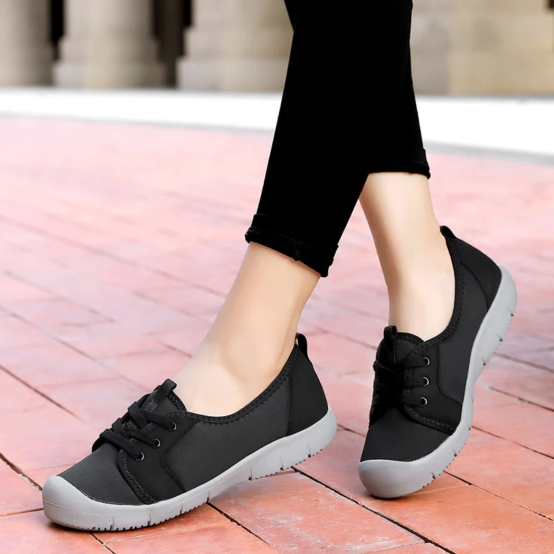 Damen Freizeit-Sneaker mit flexiblem Obermaterial und rutschfester Sohle Heidi Mode - Image 3