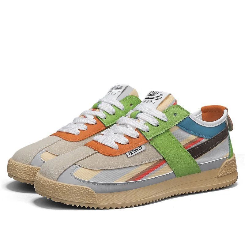 Damen Freizeit-Sneaker mit strapazierfähigem Obermaterial und rutschfester Sohle Heidi Mode - Image 5