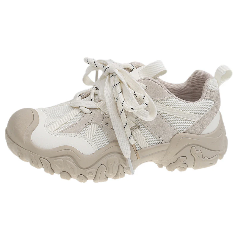 Damen Freizeit Sneakers mit atmungsaktiver Mesh-Oberfläche und robuster Gummisohle Heidi Mode - Image 5