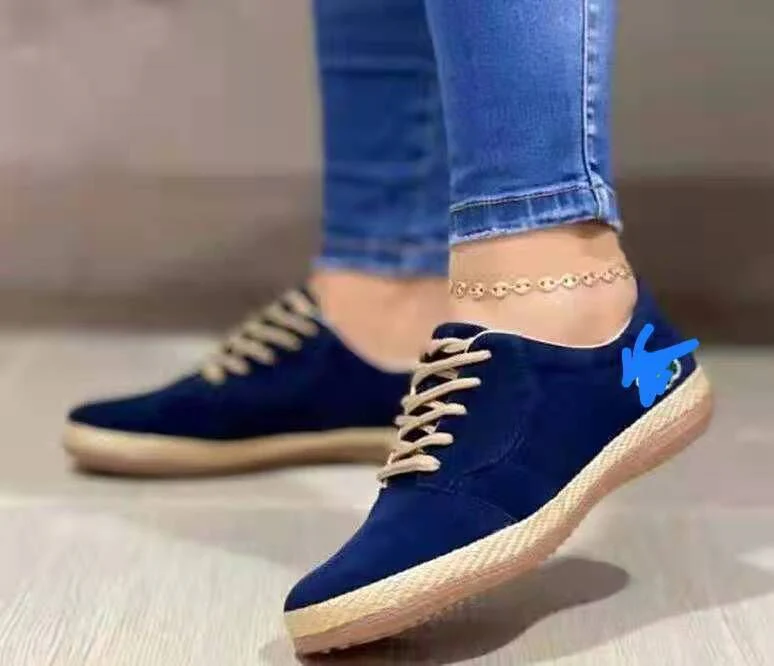 Damen Freizeit Sneakers mit hochwertiger Wildleder-Oberfläche und rutschfester Sohle Heidi Mode - Image 2