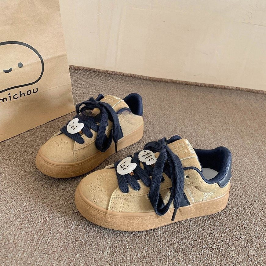 Damen Freizeit Sneakers mit verspieltem Motiv und komfortabler Gummisohle Heidi Mode - Image 6