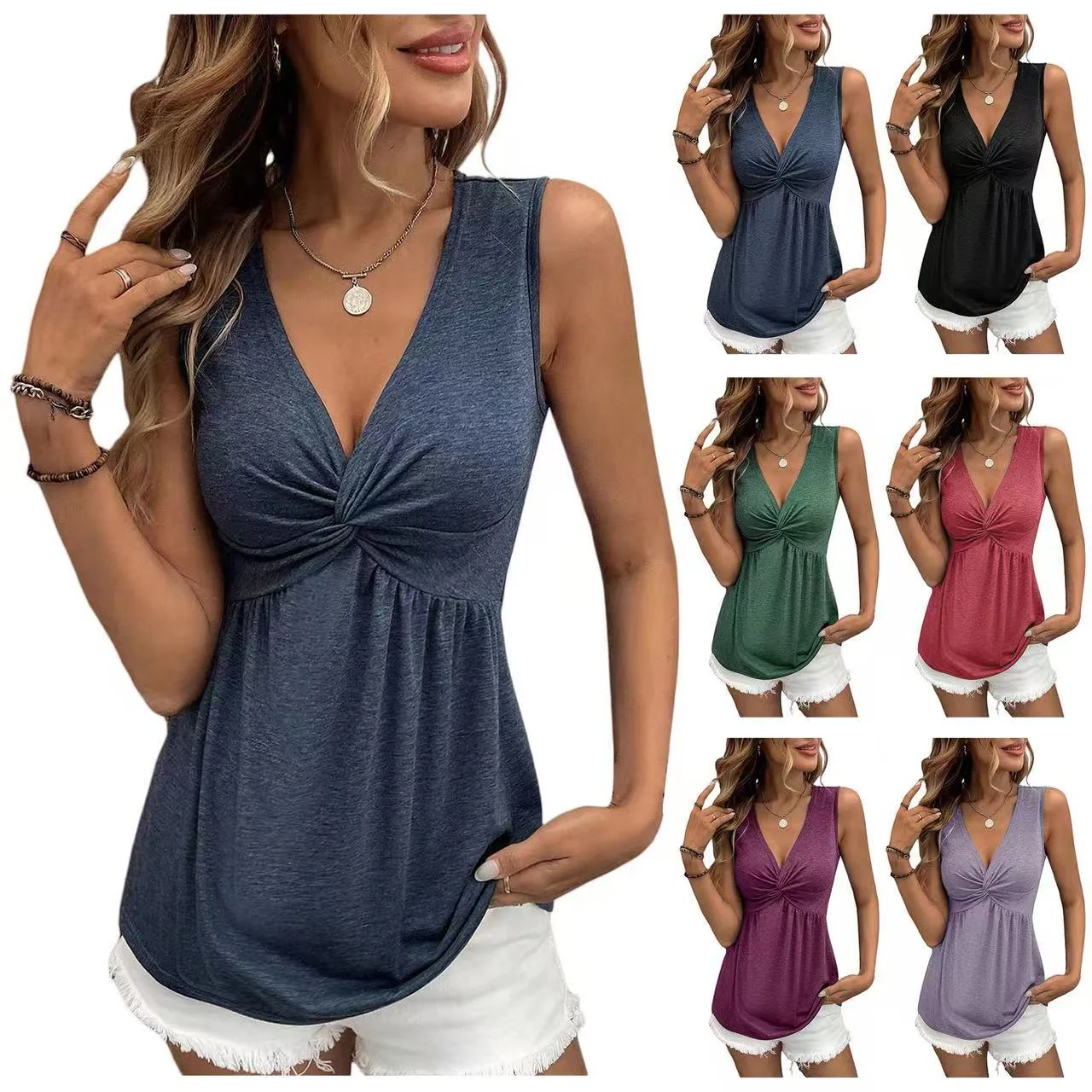 Damen Freizeit Top Heidi-Mode - Image 5