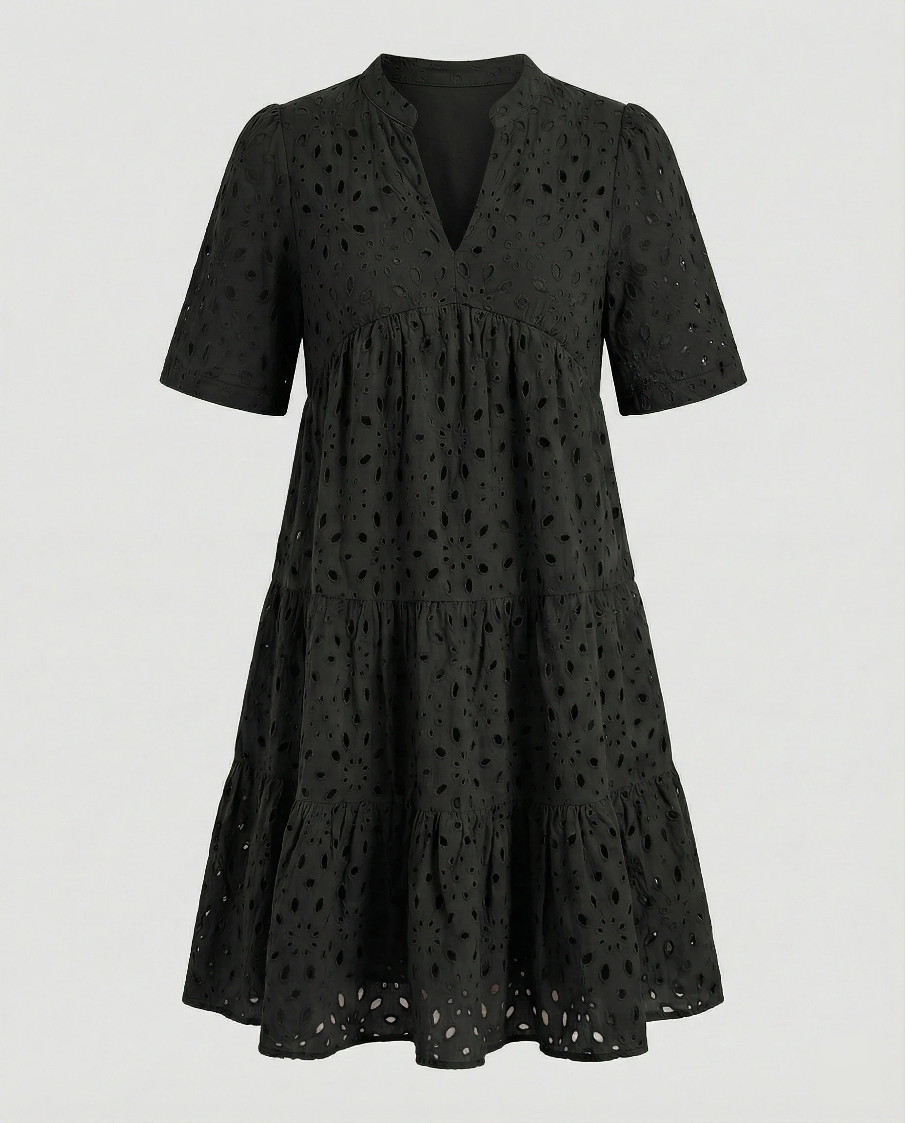 Freizeitkleid Damen mit Lochmuster - Image 7