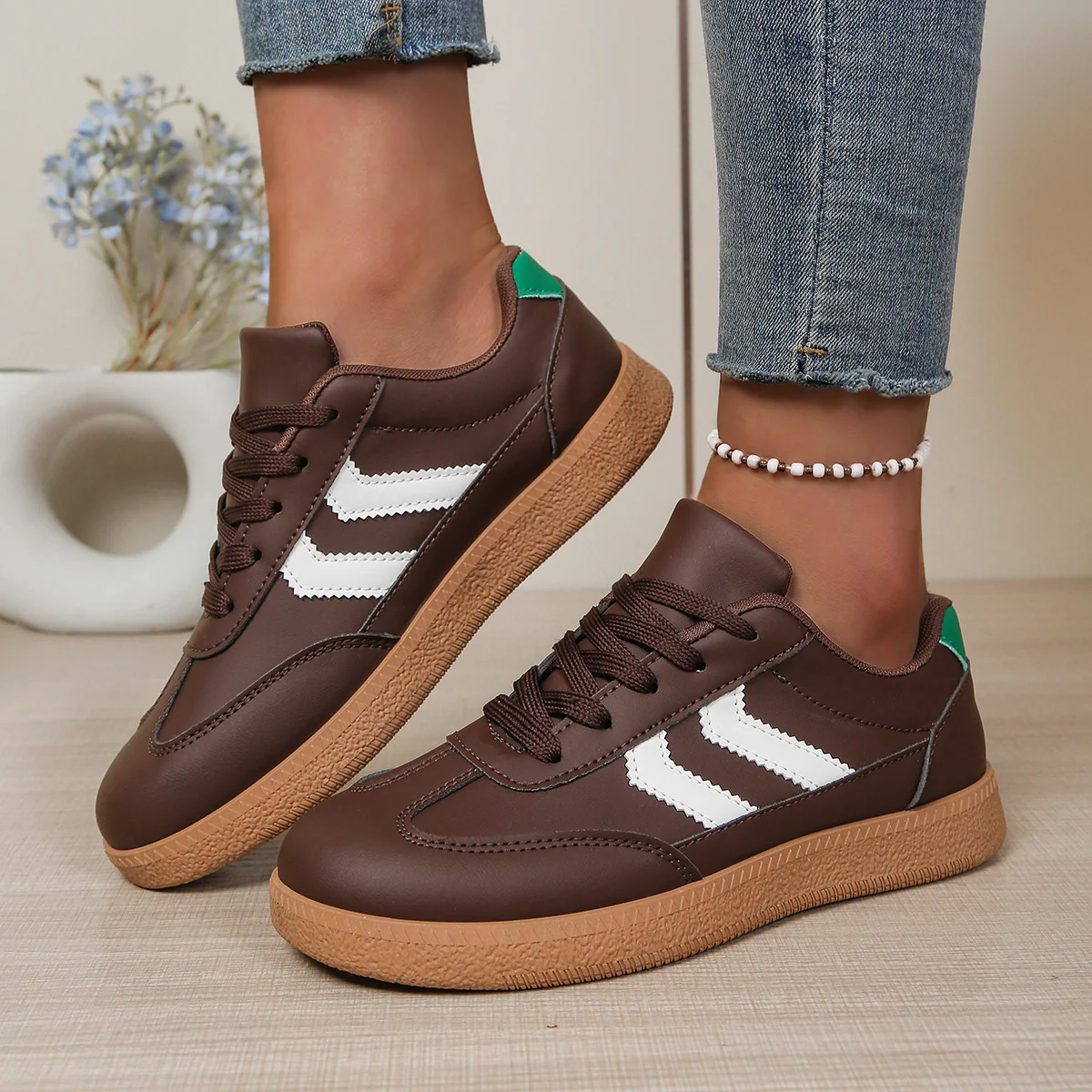 Damen Freizeitschuhe mit atmungsaktivem Obermaterial und rutschfester Laufsohle Heidi Mode - Image 3