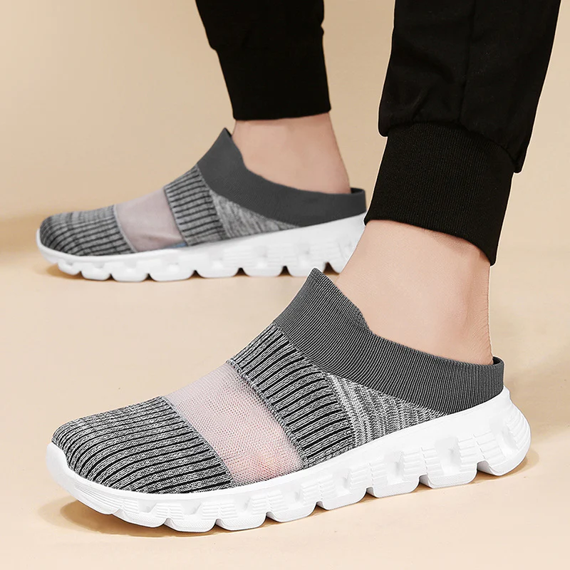 Damen Freizeitschuhe mit flexiblem Strick-Obermaterial und rutschfester Laufsohle Heidi Mode - Image 2