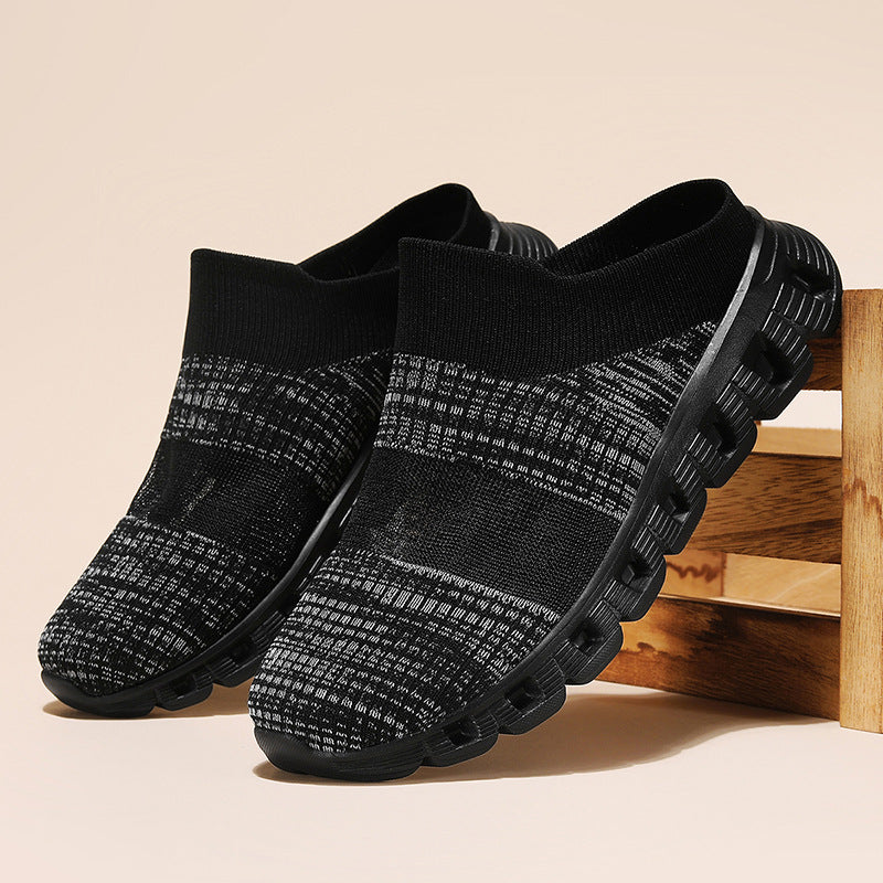 Damen Freizeitschuhe mit flexiblem Strick-Obermaterial und rutschfester Laufsohle Heidi Mode - Image 4
