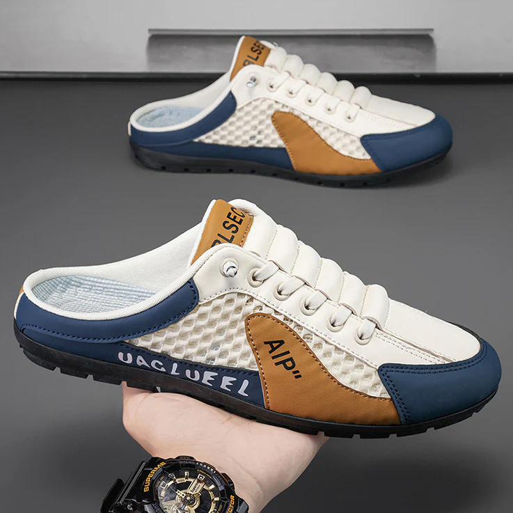 Damen Freizeitschuhe mit luftdurchlässigem Obermaterial und rutschfester Sohle Heidi Mode
