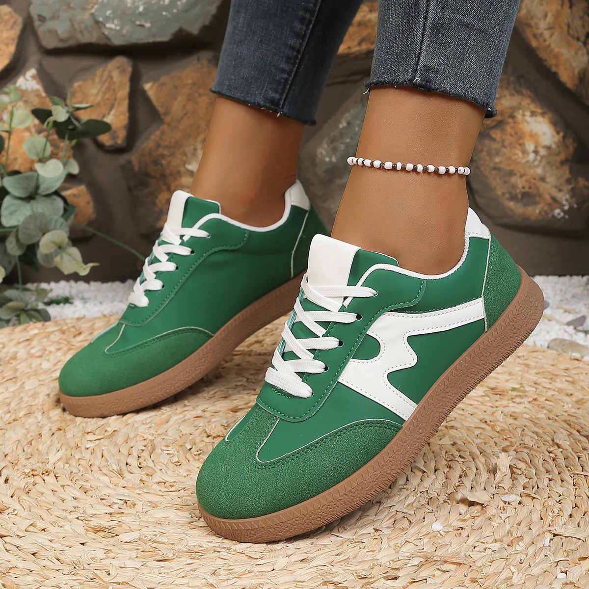 Damen Freizeitschuhe mit rutschfester Gummisohle und atmungsaktivem Obermaterial Heidi Mode