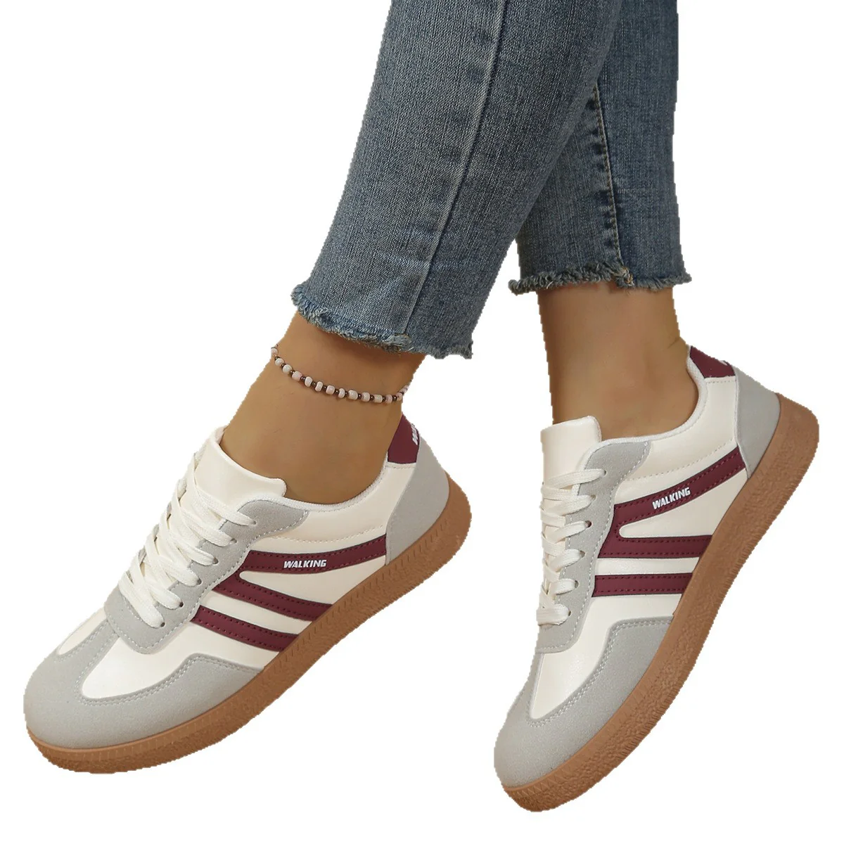Damen Freizeitsneaker mit flexibler Laufsohle und atmungsaktivem Obermaterial Heidi Mode - Image 5