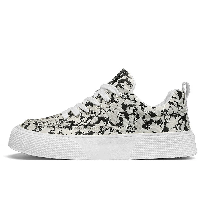 Damen Freizeitsneaker mit floralem Muster und rutschfester Sohle Heidi Mode - Image 5