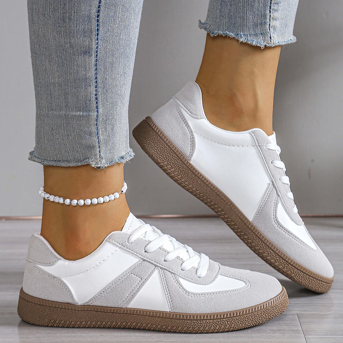 Damen Freizeitsneakers mit bequemer Dämpfung und hochwertigem Obermaterial Heidi Mode - Image 4