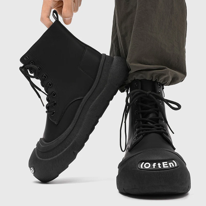 Damen Freizeitstiefel mit robusten Profilsohlen von Heidi Mode - Image 2