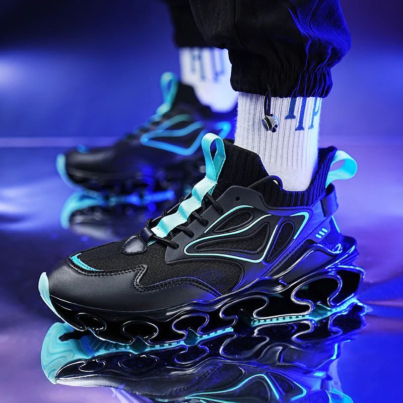 Damen futuristische Performance Sneakers mit dynamischer Dämpfungstechnologie Heidi Mode - Image 4