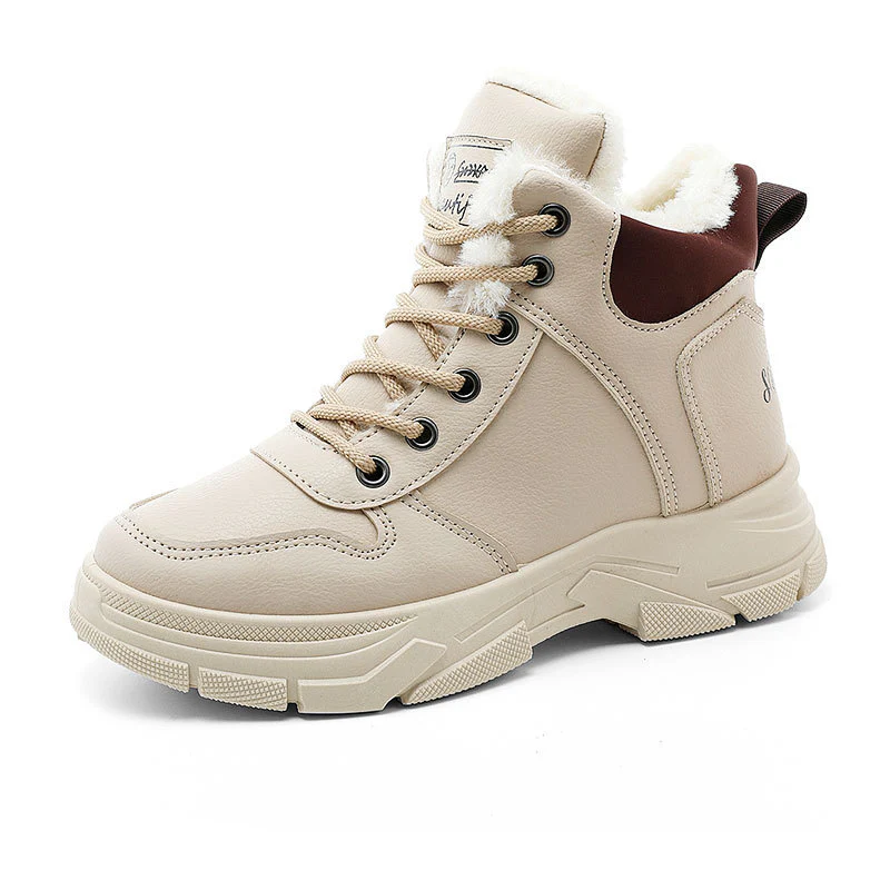 Damen gefütterte High-Top Sneaker Heidi Mode - Image 5