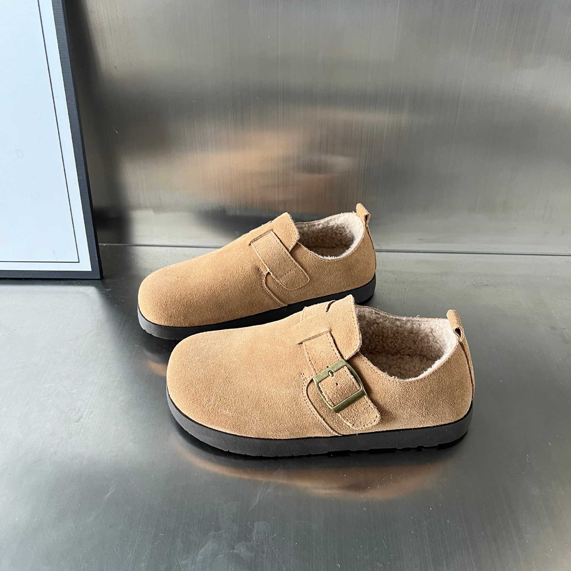 Damen gemütliche Clogs mit weichem Innenfutter und verstellbarem Riemen Heidi Mode - Image 6