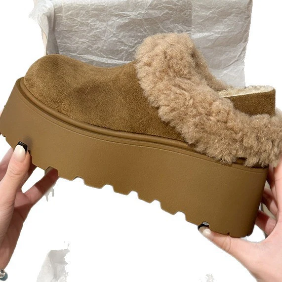 Damen gemütliche Hausschuhe mit flauschigem Kragen Heidi Mode - Image 5
